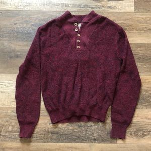 Men's Burgundy Sweater